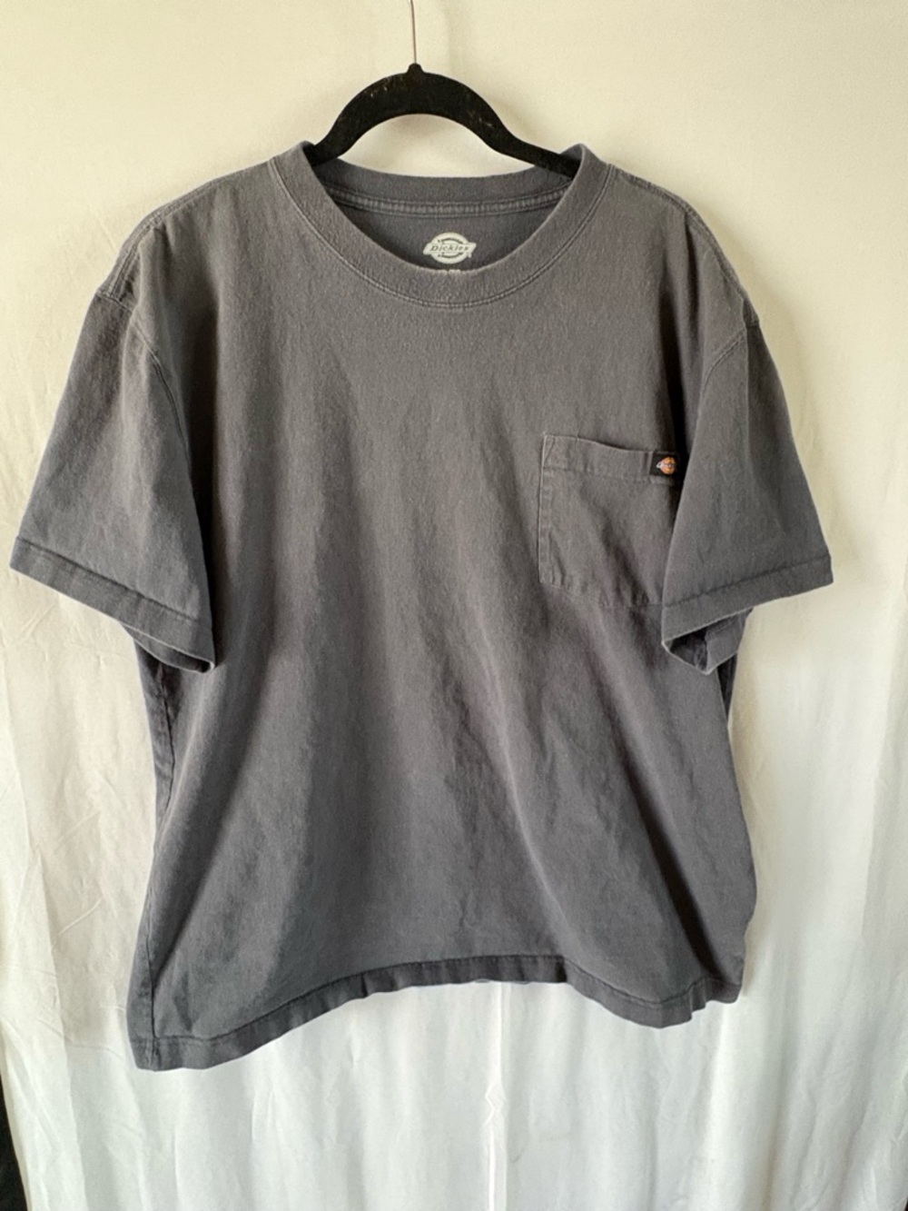 Dickies Men's Charcoal Pocket Short-Sleeve Tee